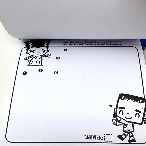 Imagine Ink Books 2 Pack Universal Monsters & PAW Patrol Halloween Activity - Picture 8 of 14